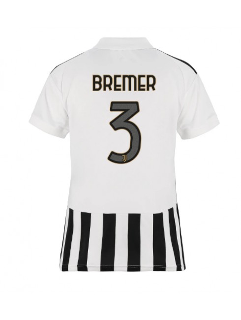 Juventus Gleison Bremer #3 Replika Hemmakläder Dam 2026-27 Kortärmad Juventus Gleison Bremer #3 Replika Hemmakläder Dam 2026-27 Kortärmad